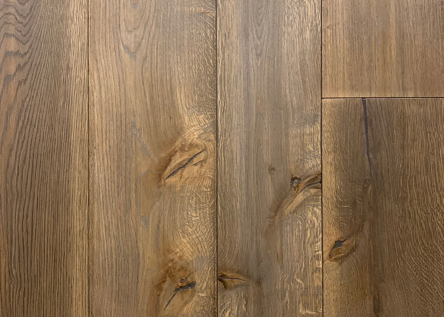 Smoked Chateau Oak Floor Board Sample