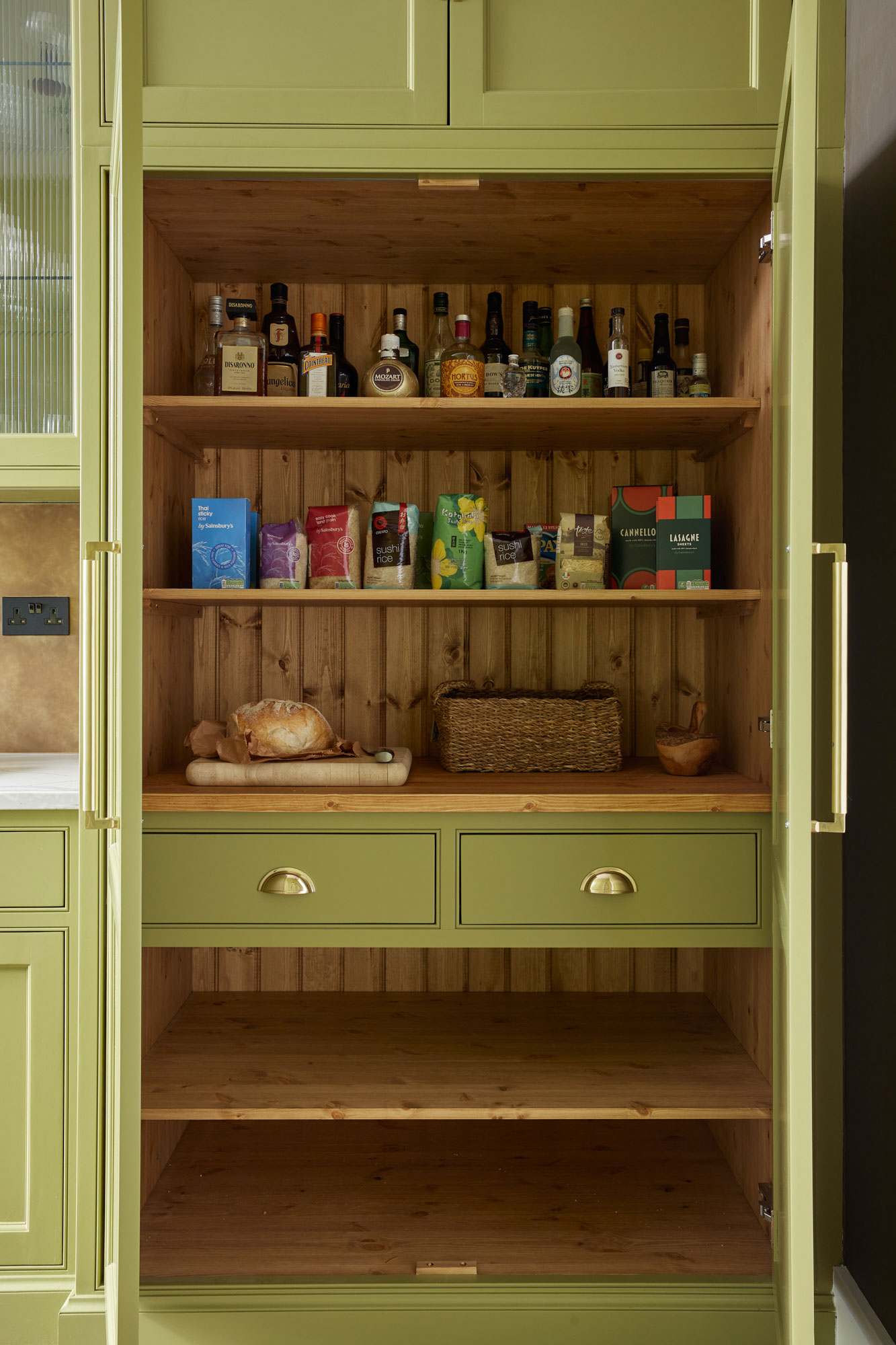 Bespoke kitchen larder