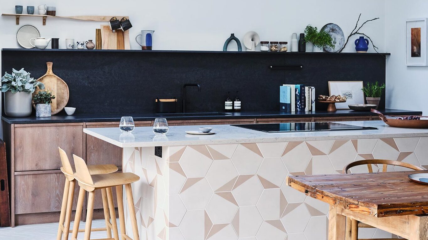 airy scandinavian style kitchen