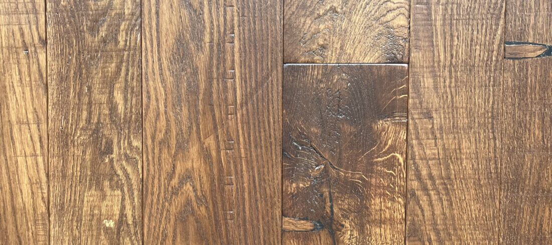 Reclaimed Original Sawn light English Brown Heritage Oak