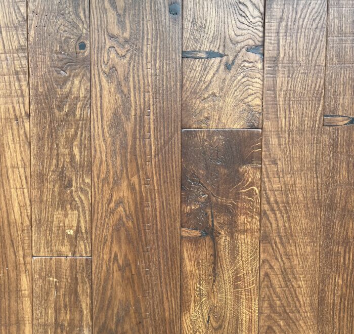 Reclaimed Original Sawn light English Brown Heritage Oak