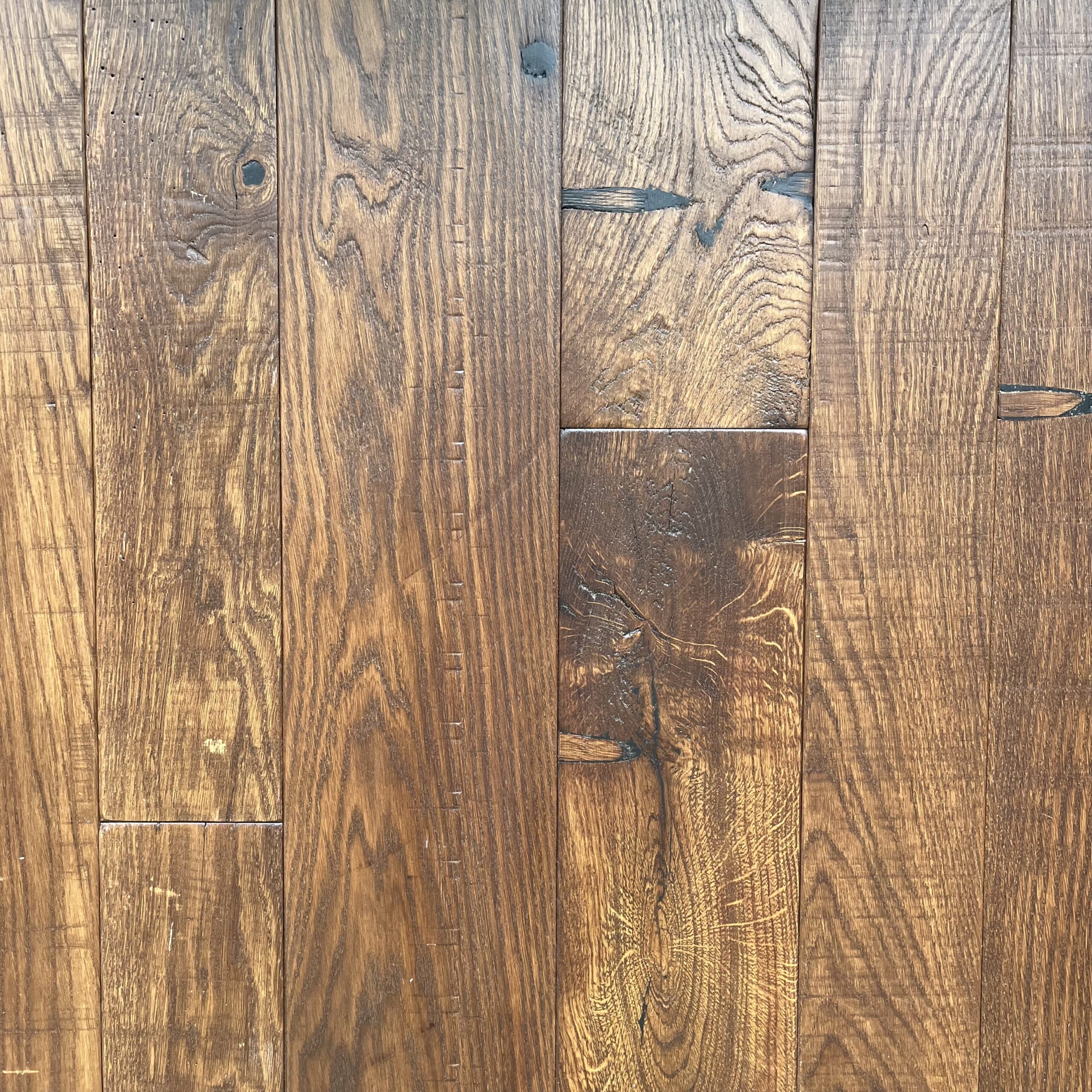 Reclaimed Original Sawn light English Brown Heritage Oak