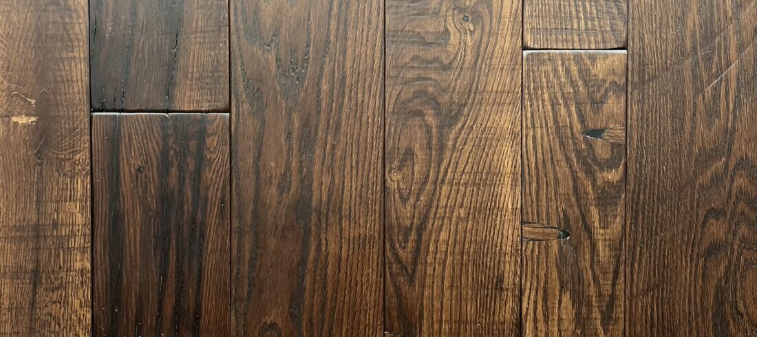 Reclaimed Original Sawn English Brown Heritage Oak