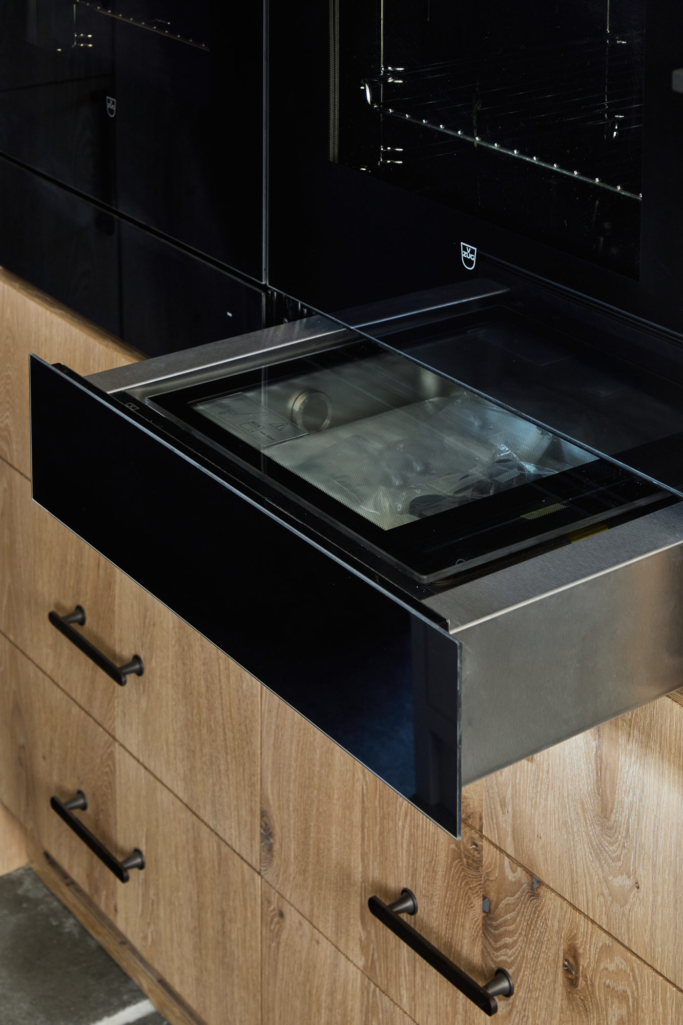 zug integrated warming drawer